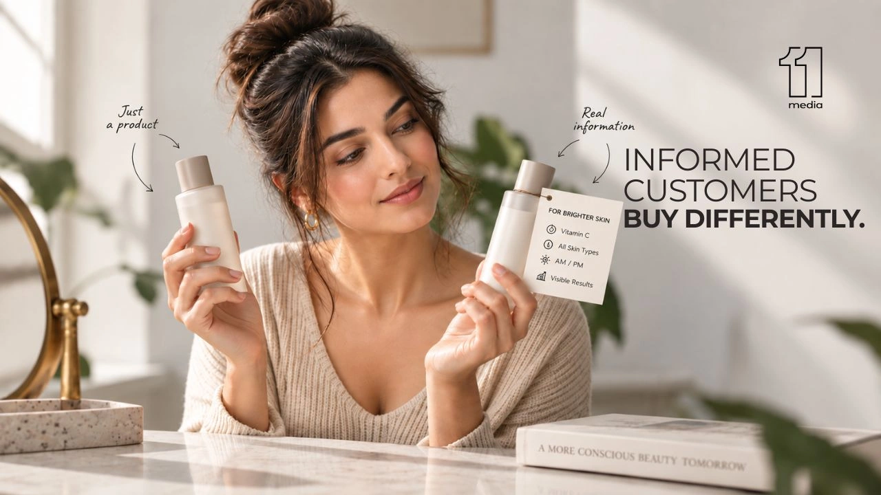 Educational content for beauty brands